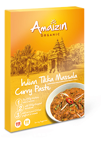 Amaizin indischen Currypaste BIO Tikka Massala