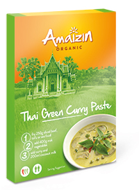 Amaizin curry verde tailandés BIO Pega