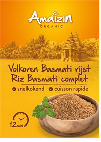 Amaizin Basmati-Reis schnell BIO gekocht