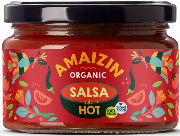 Amaizin Salsa sauce spicy BIO gluten-free