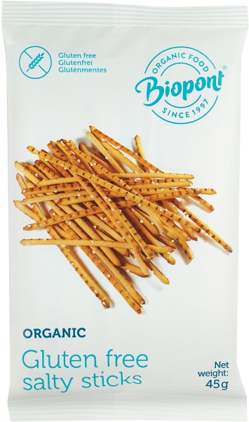 Sticks salados sin gluten Biopont BIO