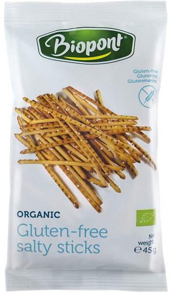Biopont BIO glutenfreie Salzstangen