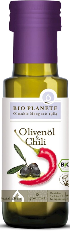 Planete Bio Olivenöl mit Chili BIO