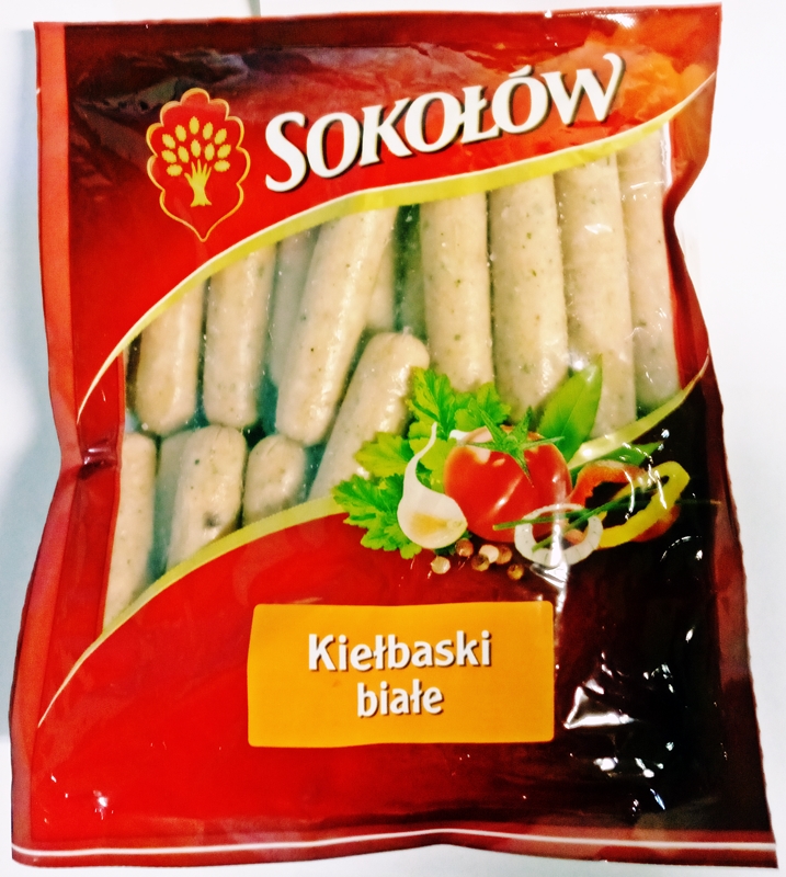 Sokołów Kiełbaski białe mini parzone bez osłonek
