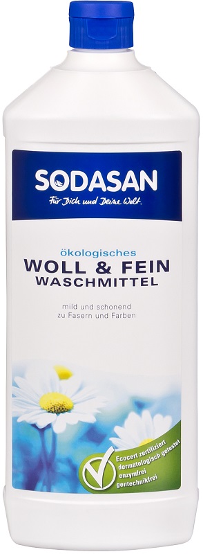 Sodasan Ecological liquid for washing wool and delicate fabrics