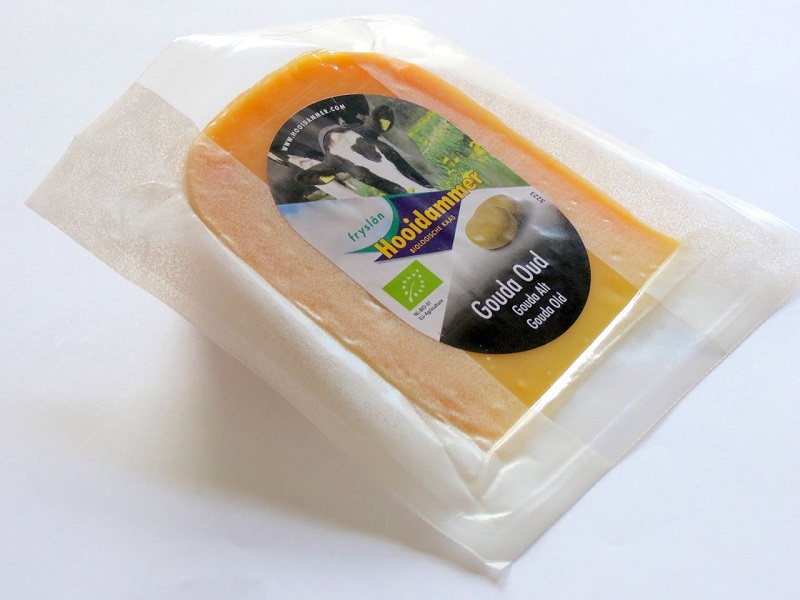 Hooidammer maduró el queso Gouda de 50% de grasa vieja BIO