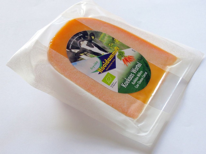 Hooidammer Reifung Käse 50% Fett Karotte BIO