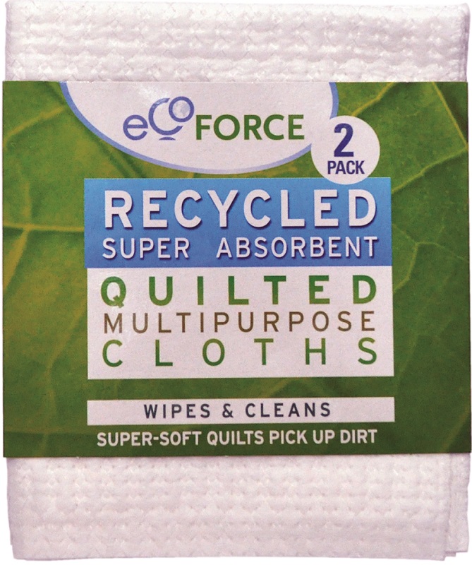 paños de cocina ECOFORCE super-absorbentes de reciclado