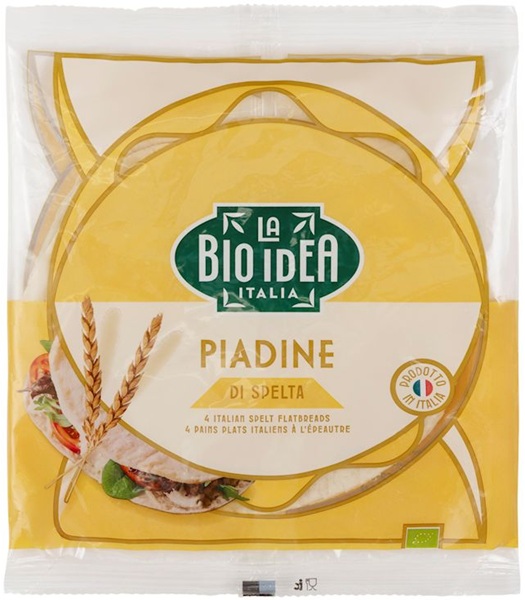 La Bio Idea Spelled Tortilla Piadina BIO