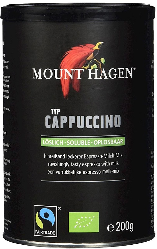Mount Hagen Coffee cappuccino fair trade BIO