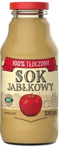 Owoc Sandomierski Sok 100% tłoczony Jabłkowy