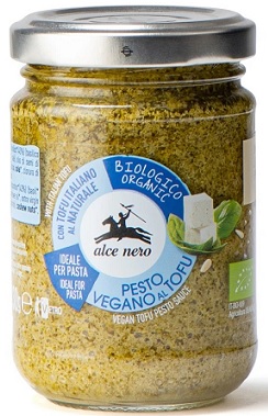 Alce Nero Basilikumpesto mit Tofu vegan BIO