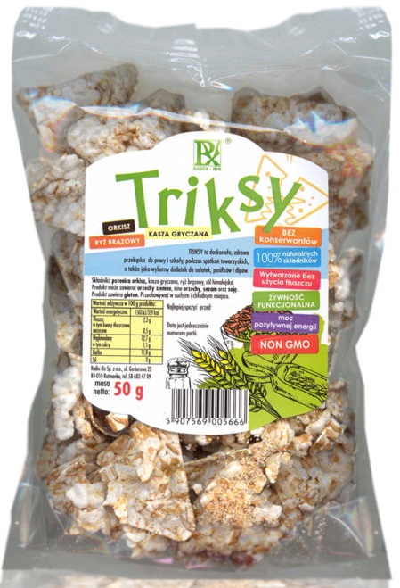Radix-Bis Triks spelled brown rice, buckwheat
