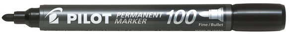 Pilot Marker permanent round black tip