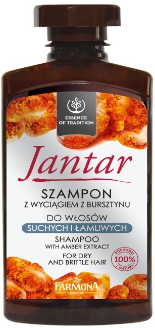 Jantar Shampoo for dry and brittle hair with amber extract