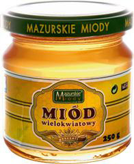 Mazurskie Honey Honey bee multiflorous