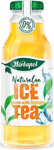 Herbapol Natural Ice Tea mit Honig aromatisierter Grüntee-Extrakt
