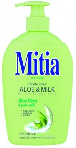 Mitia Kremowe mydło w płynie Aloe & Milk