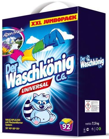 Der Waschkonig Waschpulver Universeller