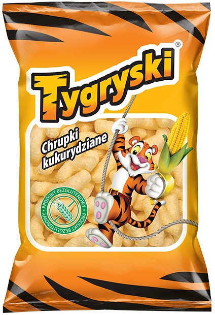 bocanadas de maíz de los tigres