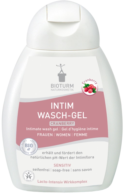 Bioturm Intimate hygiene gel with bio-whey and bio-cranberry