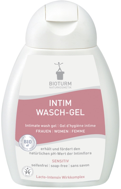 gel de higiene íntima Bioturm con bio-suero de leche