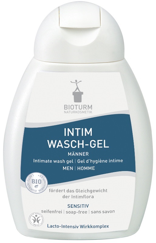 gel de higiene íntima Bioturm para los hombres con bio-suero de leche