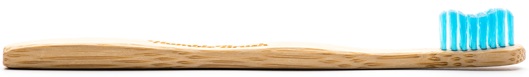 Humble Pinsel Zahnbürste für Kinder extrem weich Bambus blau 14,5 cm