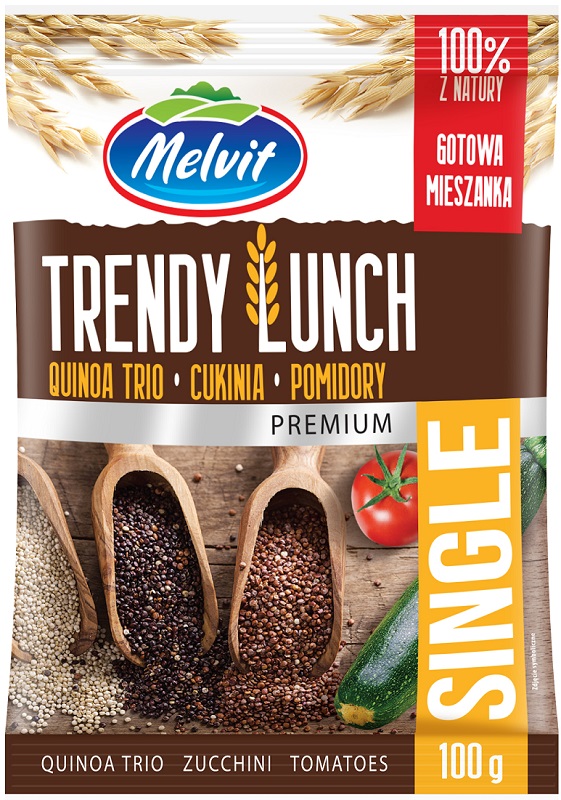 Melvit Trendy Lunch Single z quinoa trio, cukinią i pomidorami