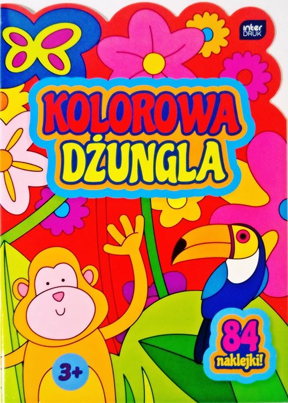 Interdruk Kolorowanka z naklejkami