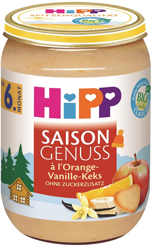 HiPP Winter fruit treat with biscuits and notes of vanilla BIO
