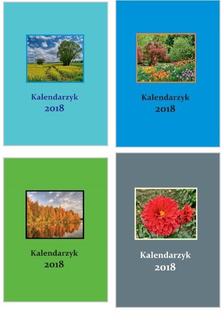 Beskidy Kalendarz 2018 A7 kieszonkowy M8