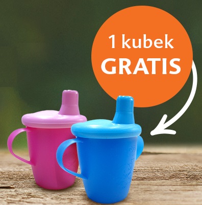 GRATIS Kubek niekapek kolor losowy