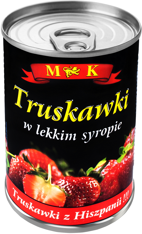 MK Truskawki w lekkim syropie