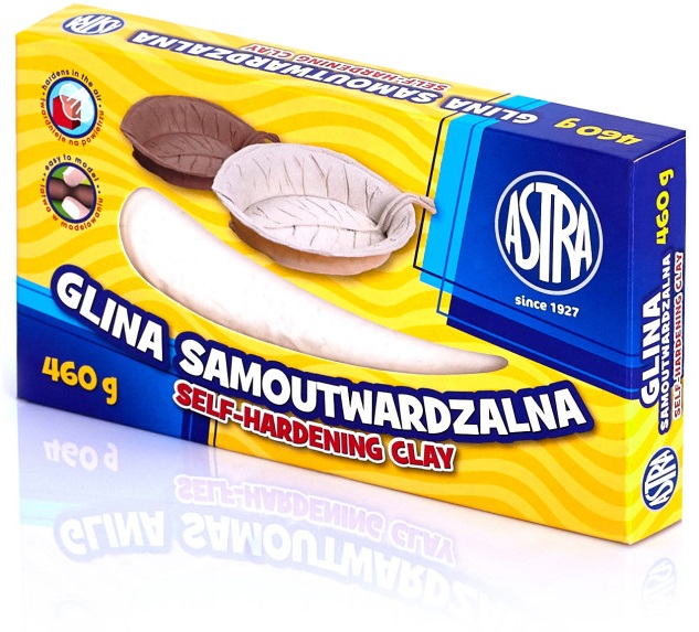 Astra Glina samoutwardzalna 460g biała