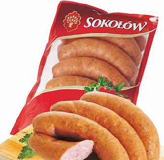 Sokołów Kiełbasa Śląska produkt wagowy