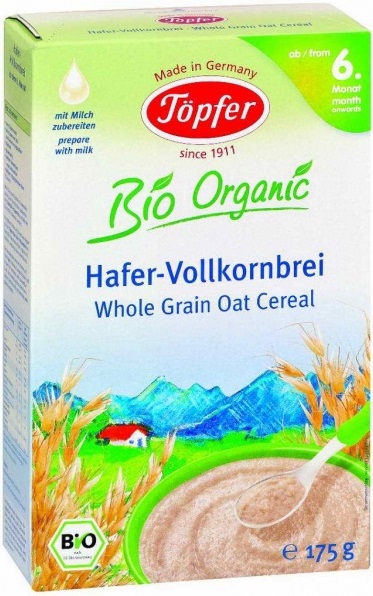 Topfer BIO Vollkornhafergrütze