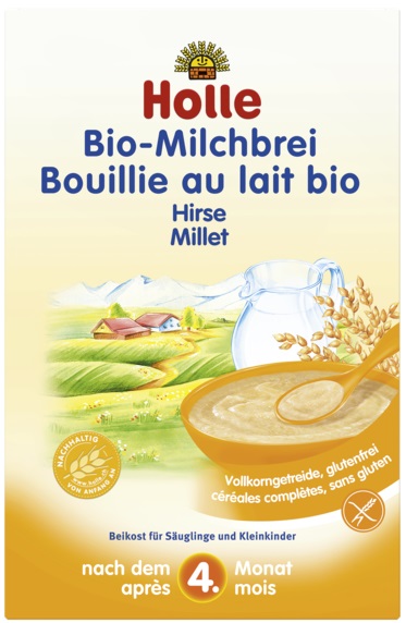 Holle Hirsebrei BIO Milch über 4 m-ca Leben