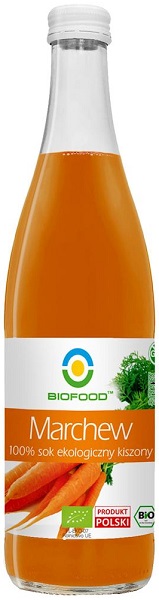 Bio Food NFC eingelegter Karottensaft glutenfrei BIO