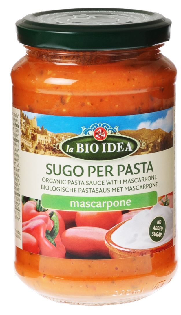 La Bio Idea salsa de tomate con mascarpone BIO