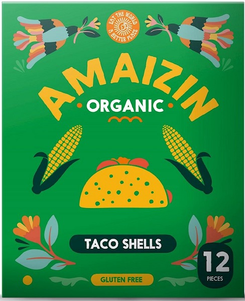 Amaizin Gluten-free taco shells 12 pcs. BIO