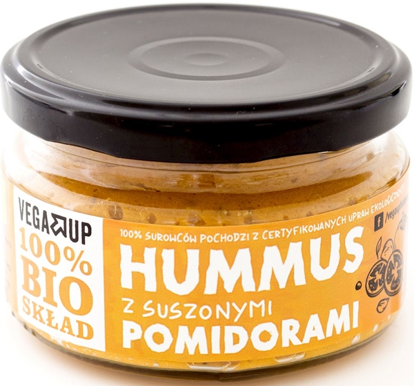 Vega Up hummus z suszonymi pomidorami BIO