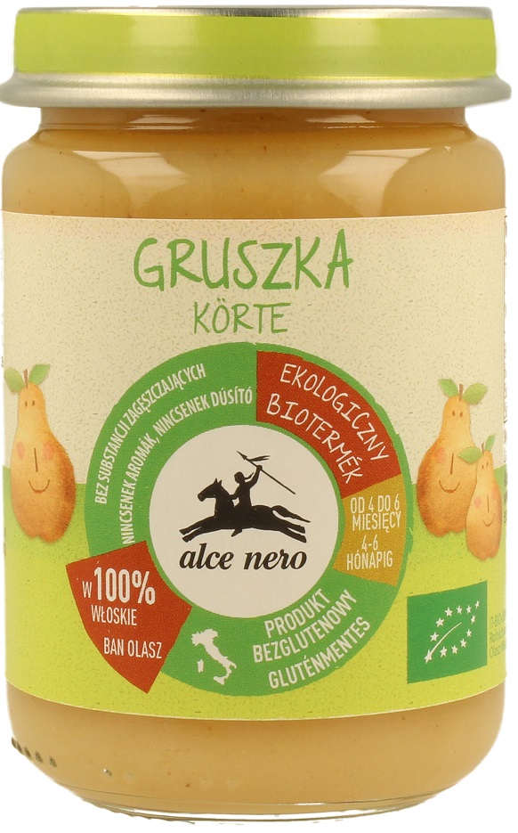 Alce Nero. BIO pear puree