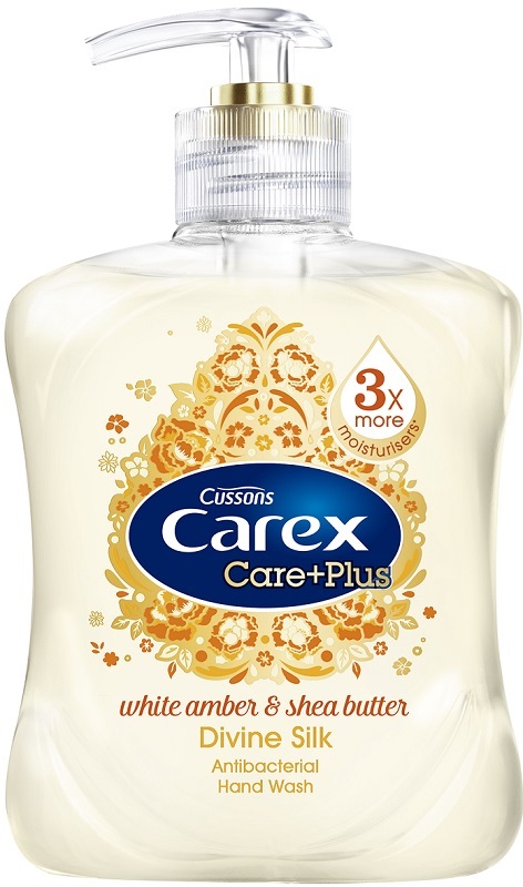 Carex жидкое мыло Антибактериальное Белый Янтарный & Масло ши