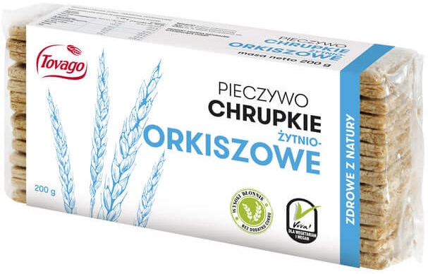 Tovago Pieczywo chrupkie żytnio-orkiszowe