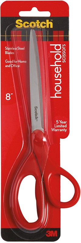 Scotch Office scissors universal 20,5cm red