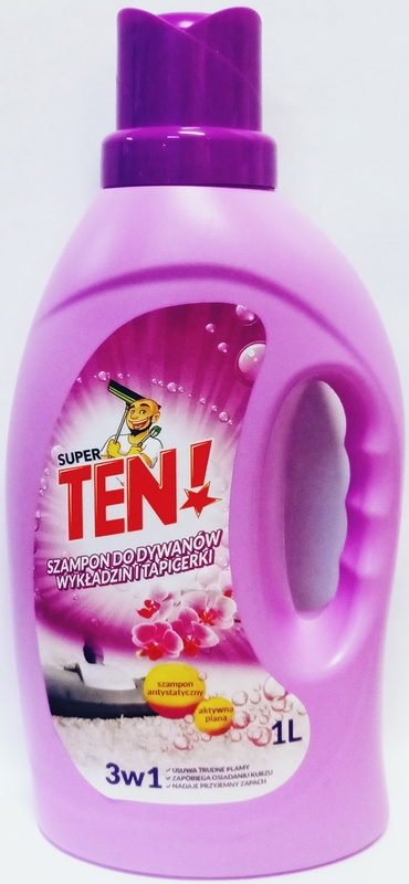 Super Ten Shampoo for carpet carpets and upholstery