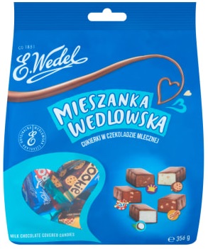 Wedel Mieszanka Wedlowska cukierki w czekoladzie mlecznej