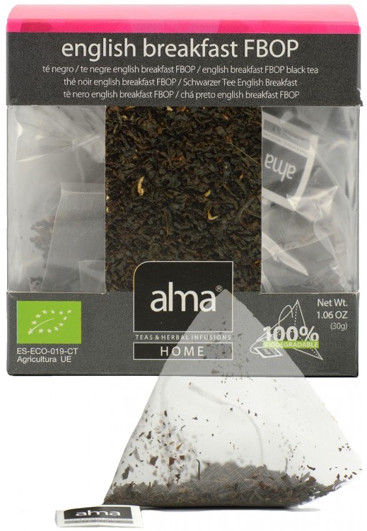 Alma Home Schwarzer Tee Bio-Englisch Frühstück BIO