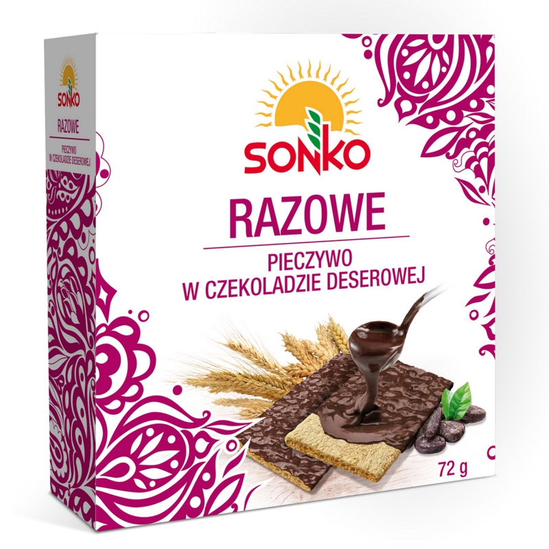 Sonko Vollkornbrot mit dunkler Schokolade